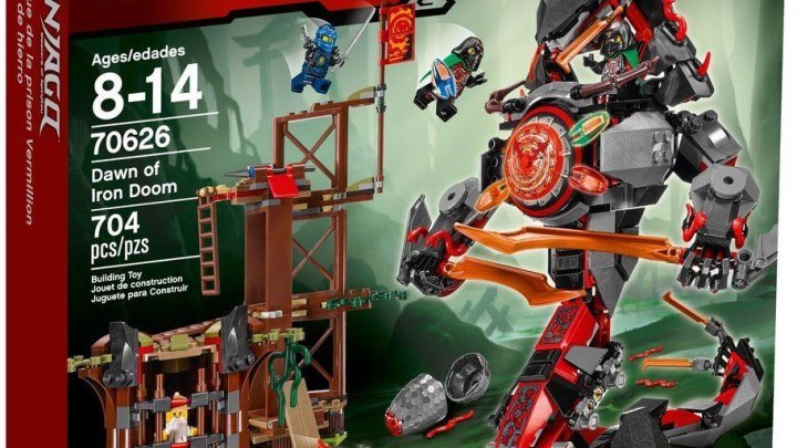 LEGO Ninjago 70626 Железные удары судьбы Обзор + все клинки времени