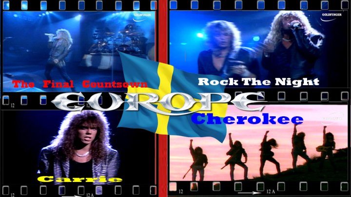 Europe -1986 Vier Clips