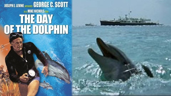 ПОТРЯСАЮЩИЙ ФИЛЬМ !!! - День дельфина - The Day of the Dolphin (1080p)(1973 США, драма, фантастика)