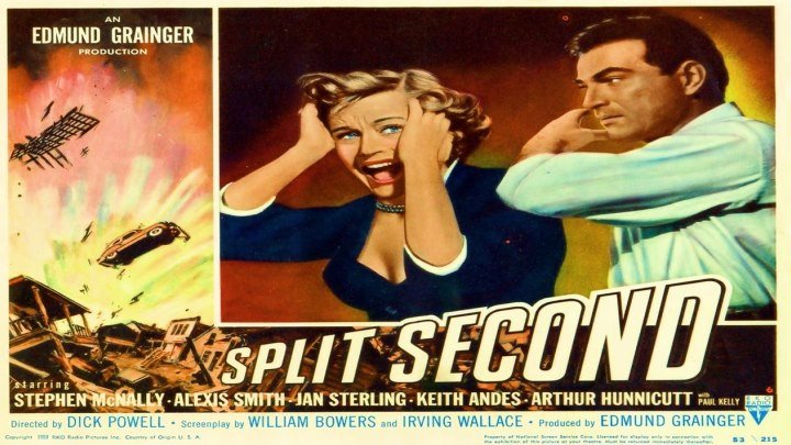 Split Second (1953) Stephen McNally, Alexis Smith, Jan Sterling