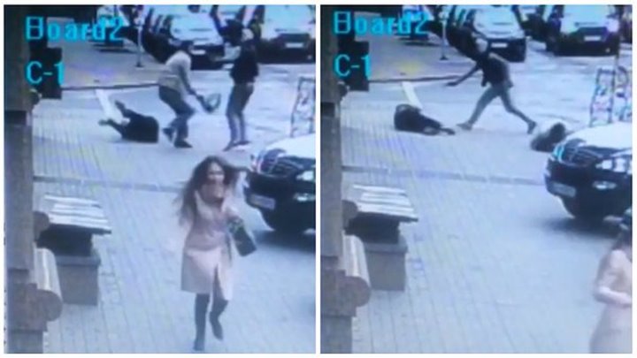 Момент убийства Вороненкова - видео с камер наблюдения 2017