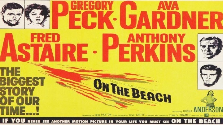 On the Beach (1959) Gregory Peck, Ava Gardner, Fred Astaire, Anthony Perkins