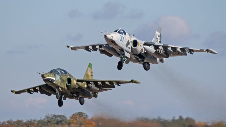 Су-25: Мелик по программе У-часть 3 (звено) (июнь 2015)