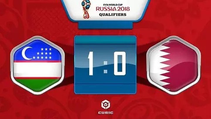 Ўзбекистон 1:0 Қатар | Жахон чемпионати-2018 | Саралаш турнири | Видеошарх