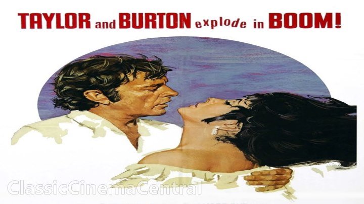 Boom! (1968) Elizabeth Taylor, Richard Burton, Noël Coward