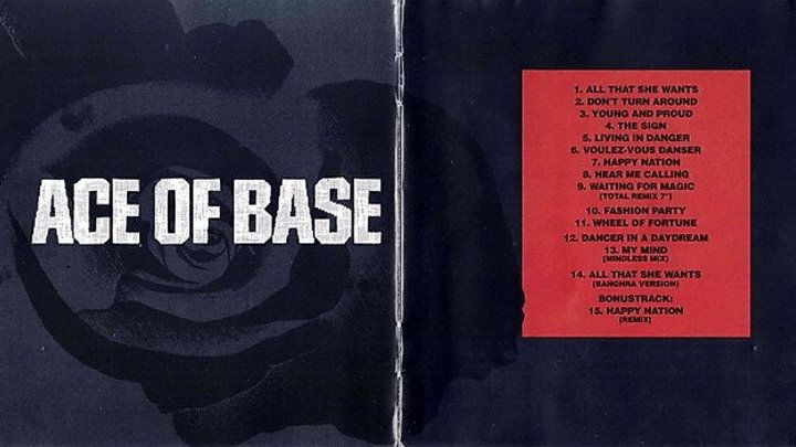 Ace of Base 1993 - Happy Nation (U.S. Version)