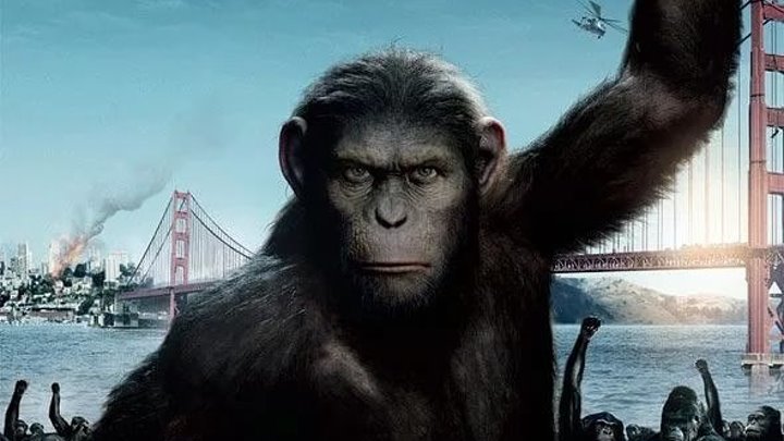 Восстание планеты обезьян HD(Фантастика, Боевик, Приключенческий фильм)2011 (12+