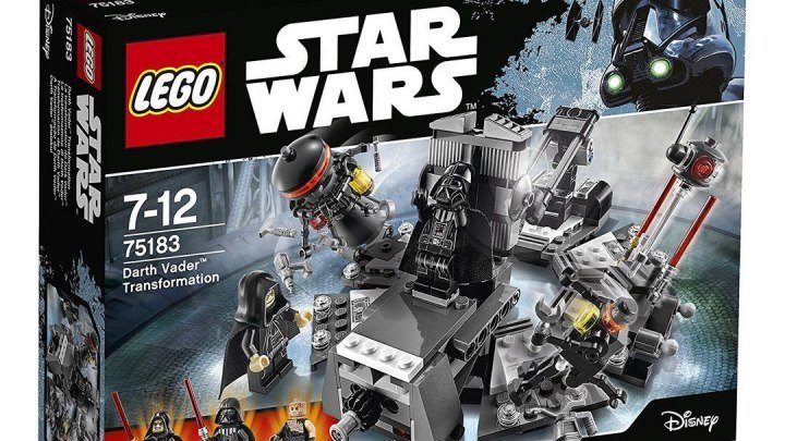 Lego Star Wars 75183 Трансформация Дарта Вейдера Обзор набора Лего Звёздные войны 2017 года