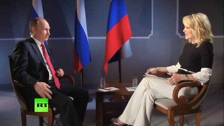 Интервью В.Путина журналистке NBC Мегин Келли, 4июня 2О17г \ полная версия (HD1О8Ор)