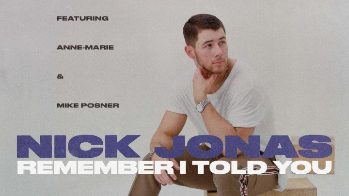 Nick Jonas - Remember I Told You (Dave Audé Edit - Audio) ft. Anne-Marie, Mike Posner