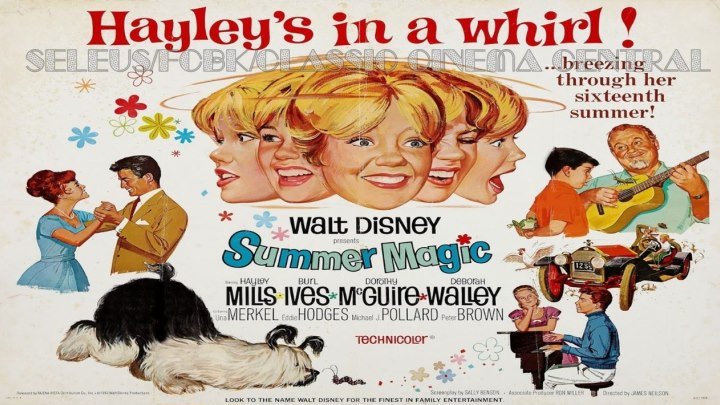 Summer Magic (1963) Hayley Mills, Dorothy McGuire, Burl Ives