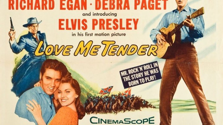 LOVE ME TENDER / ЛЮБИ МЕНЯ НЕЖНО | НА РУССКОМ ЯЗЫКЕ (ПРЕМЬЕРА В США: 15 НОЯБРЯ 1956)