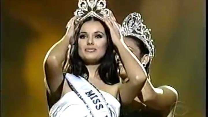 Победа Оксаны Федоровой в конкурсе Мисс Вселенная - 2002
