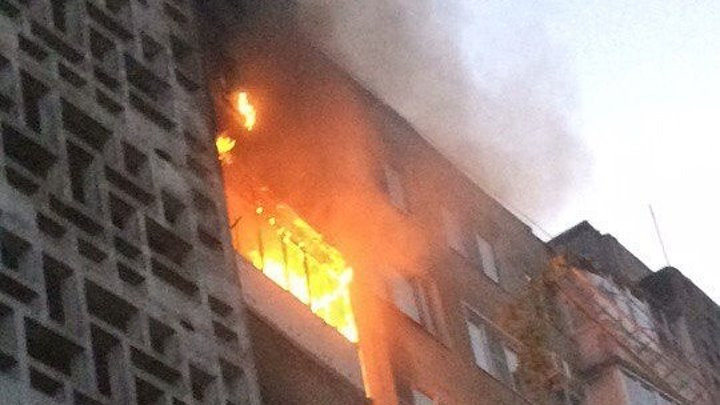 В Саранске произошел крупный пожар. БУДЬТЕ ОСТОРОЖНЫ!!!