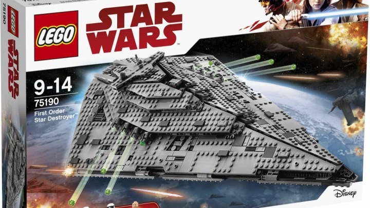 Обзор LEGO Star Wars Сноук и Звездный разрушитель Первого Ордена 75190