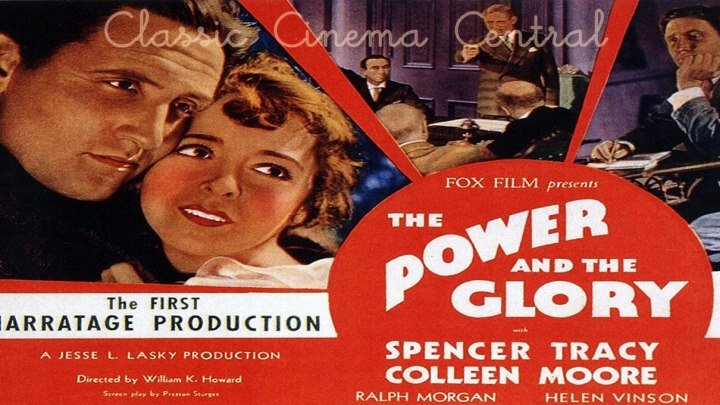 The Power and the Glory (1933) Spencer Tracy, Colleen Moore, Ralph Morgan, Helen Vinson