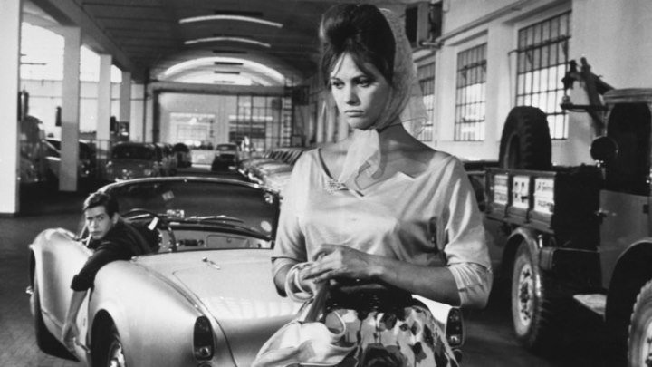 Девушка с чемоданом (Италия, Франция 1961 HD) Драма, Комедия
