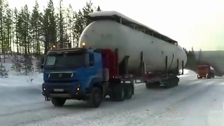 Перевозка сепаратора ( 24 метра - 53 тонны )