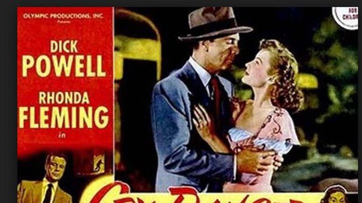 Cry Danger.1951, Dick Powell, Rhonda Fleming, Richard Erdman, William Conrad, Regis Toomey, Jean Porter, Hy Averback, Lou Lubin, Directed by Robert Parrish,