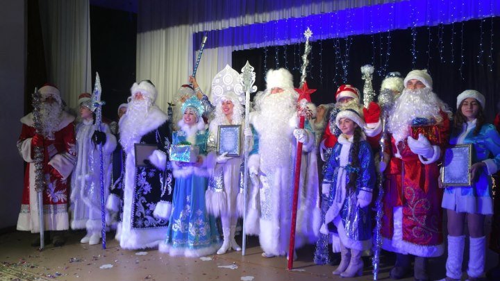 Выступление сельского Дома культуры посёлка Южный на районном смотре-конкурсе «Дед Мороз - 2018», 17 ноября 2017 года, город Белореченск