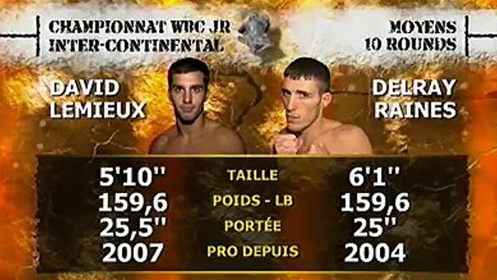 David Lemieux vs Delray Raines 2009