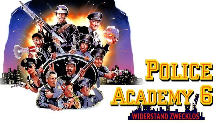 Полицейская академия 6: Город в осаде (1989) комедия HD