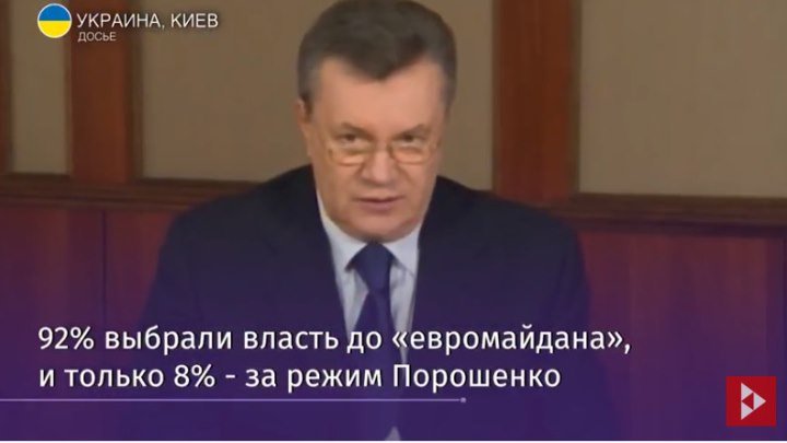 Украинские телезрители проголосовали за возвращение к власти Януковича