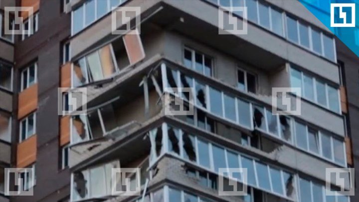 Ураган обрушил дом в Обнинске