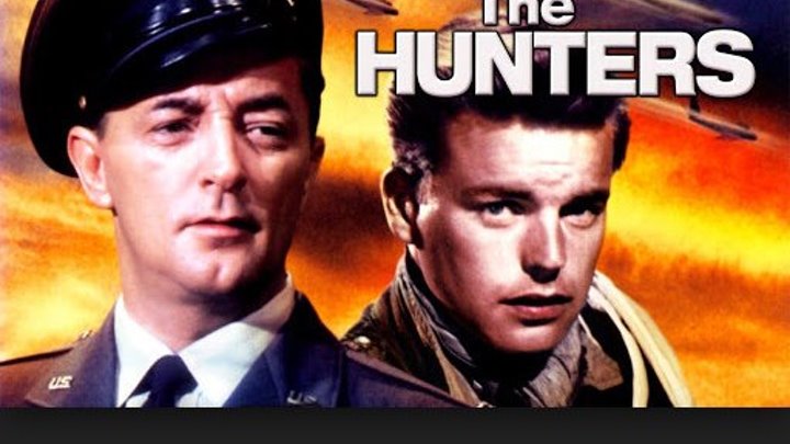 The Hunters (1958) Robert Mitchum, Robert Wagner, Richard Egan, May Britt, Lee Philips, Vinnie De Carlo, Directed by Dick Powell (Eng)