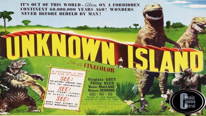 Unknown Island (1948) Virginia Grey, Phillip Reed, Richard Denning