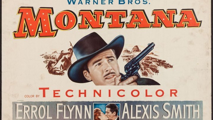 Errol Flynn & Alexis Smith together in "Montana"!