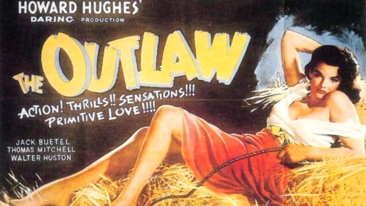 The Outlaw (1943) Jack Buetel, Thomas Mitchell, Jane Russell, Walter Huston, Joe Sawyer, Mimi Aguglia,