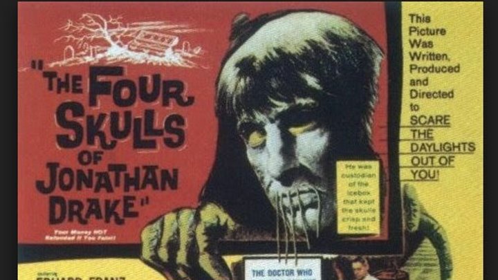 Four Skulls of Jonathan Drake 1959 , HD ,Eduard Franz, Valerie French, Grant Richards,