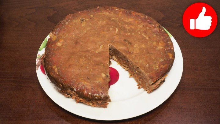 Очень вкусный пирог с печенью и грибами в мультиварке, рецепт печеночного пирога. рецепты для мультиварки, мультиварка