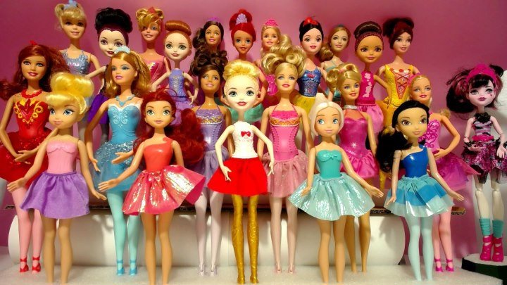 Куклы Барби и Принцессы Диснея Мультфильмы ТВ Праздничный концерт на День Рождения Мисс Во 20180526