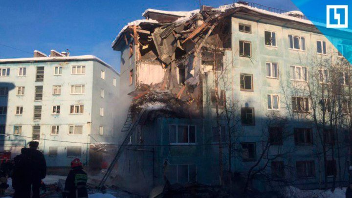 Обрушение пятиэтажки в Мурманске