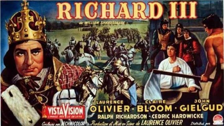 Richard III 1955 with Laurence Olivier and Cedric Hardwicke