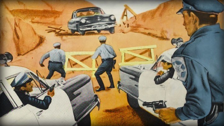 Highway Dragnet (1954) Richard Conte, Joan Bennett, Wanda Hendrix, Murray Alper, Frank Jenks, Cinematography by John J. Martin, Directed by Nathan Juran