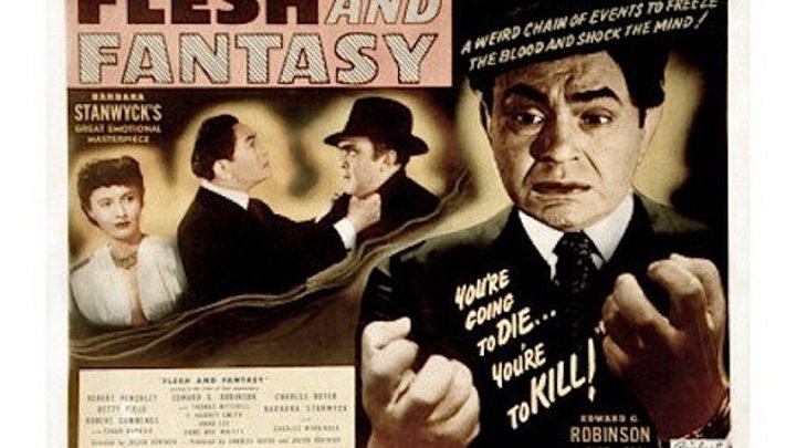 Flesh And Fantasy 1943 - Barbara Stanwyck, Charles Boyer, Edward G. Robinson, Betty Field, Robert Cummings