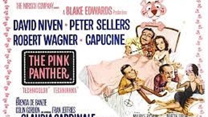 ASA 🎥📽🎬 The Pink Panther (1963) a film directed by Blake Edwards with Peter Sellers, David Niven, Capucine, Robert Wagner