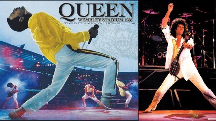 ЭТО ПРОСТО КРУТО !!! - QUEEN - LIVE at WEMBLEY STADIUM 12.07.1986 (HD)(2003, Rock, 900x720p)