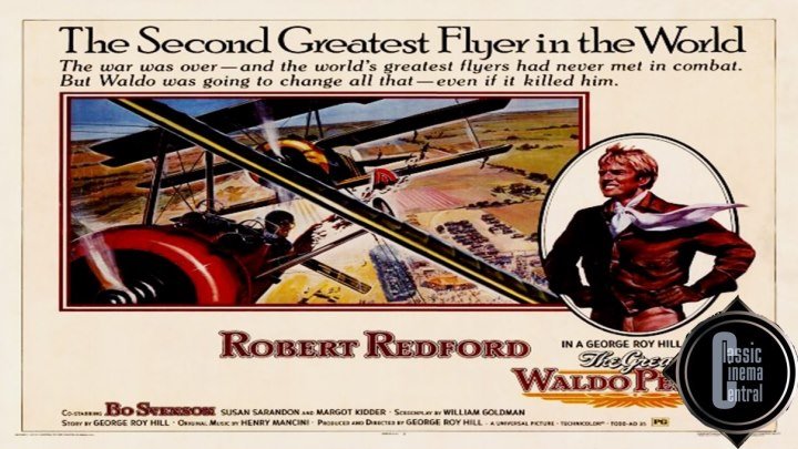 The Great Waldo Pepper (1975) Robert Redford, Bo Svenson, Bo Brundin, Susan Sarandon, Geoffrey Lewis, Edward Herrmann, Margot Kidder