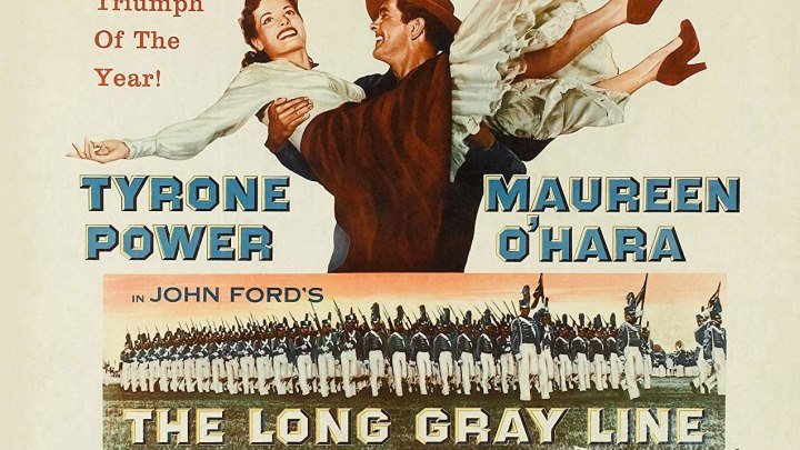 The Long Gray Line 1955 with Maureen O'Hara, Tyrone Power, John Ford and Robert Arthur,