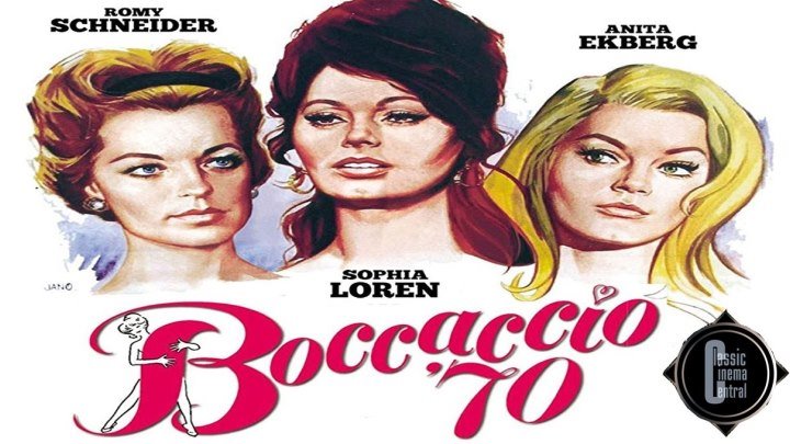 Boccaccio '70 (1962) Anita Ekberg, Sophia Loren, Romy Schneider