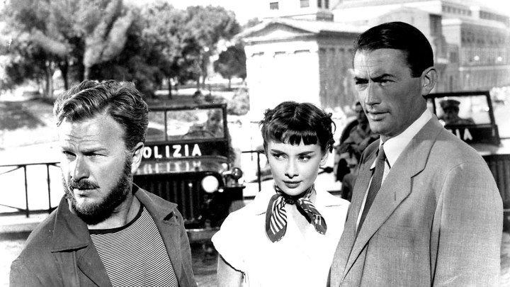 Roman Holiday 1953 with Gregory Peck and Audrey Hepburn