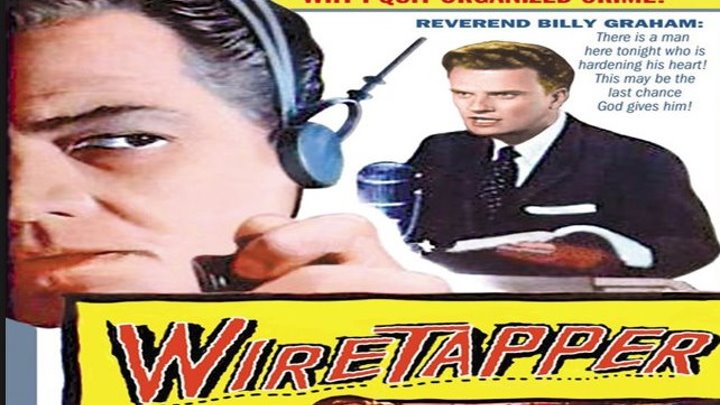 Wiretapper (1955) Bill Williams, Georgia Lee, Douglas Kennedy. , Director: Dick Ross