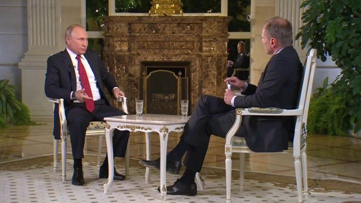 Интервью Владимира Путина австрийскому телеканалу ORF.