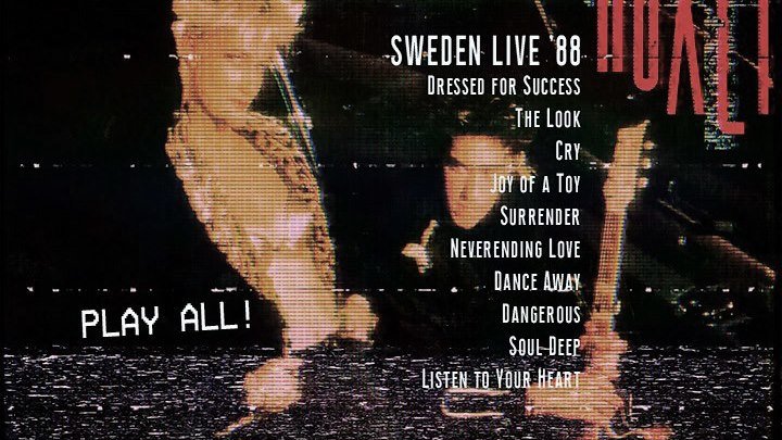 Roxette - Sweden Live ’88
