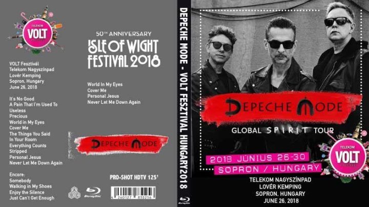 Depeche Mode - Live Hungary (Telekom VOLT Festival) 2018