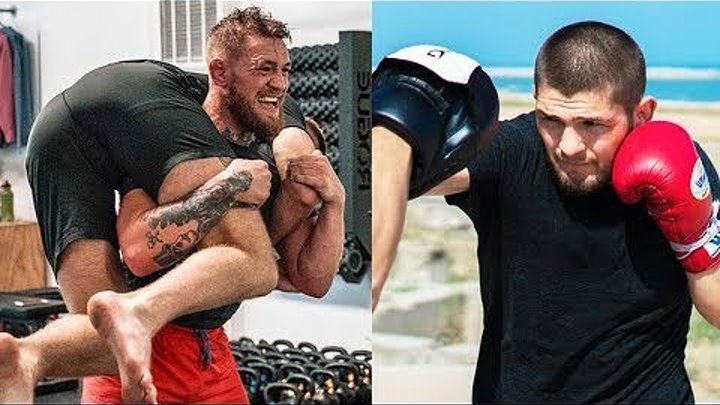 Тренировки Конора Макгрегора и Хабиба Нурмагомедова к бою на UFC 229